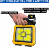 Kit herramientas, linterna y cargador